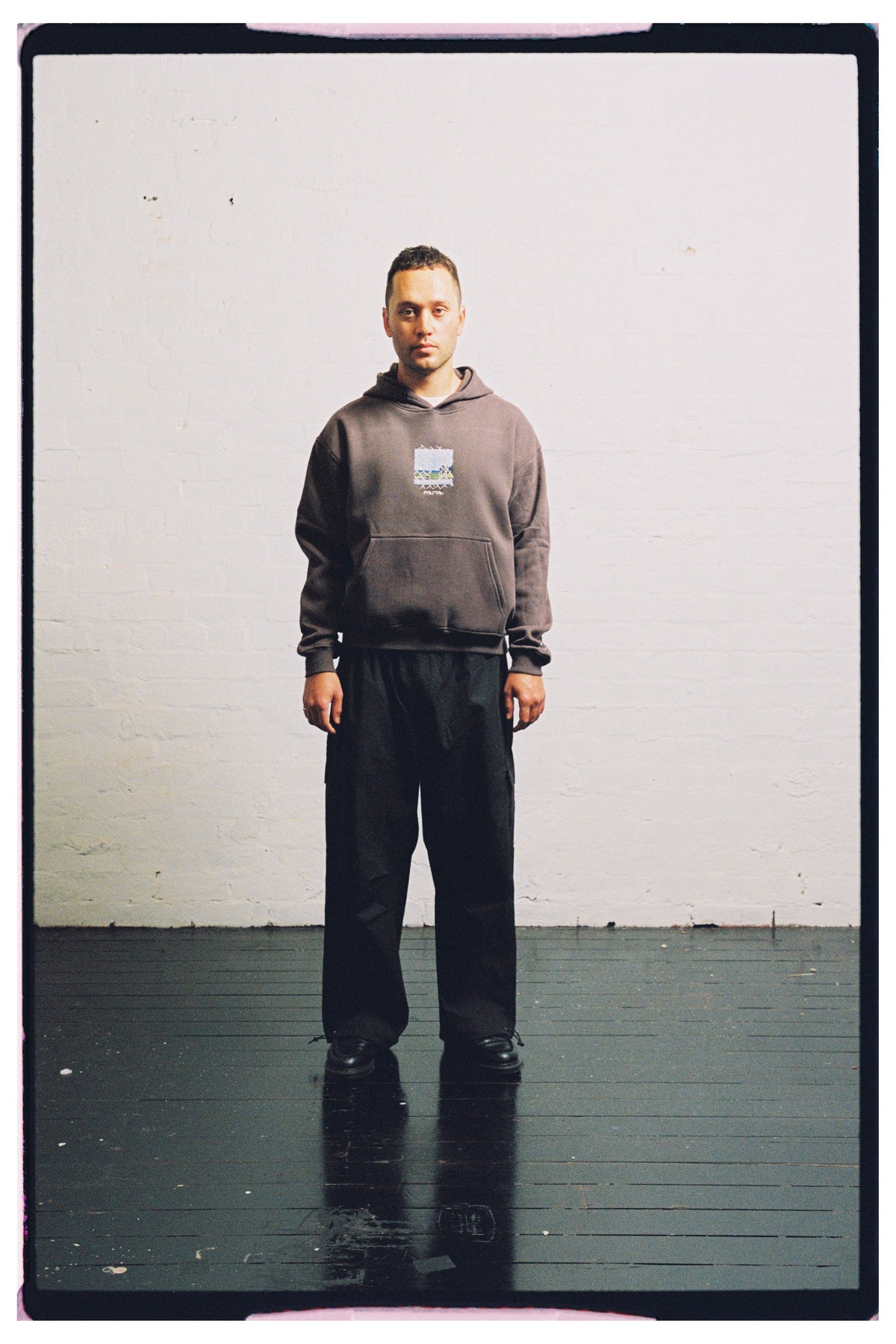 Barbed Ballet Hoodie - Charcoal (Hemp)