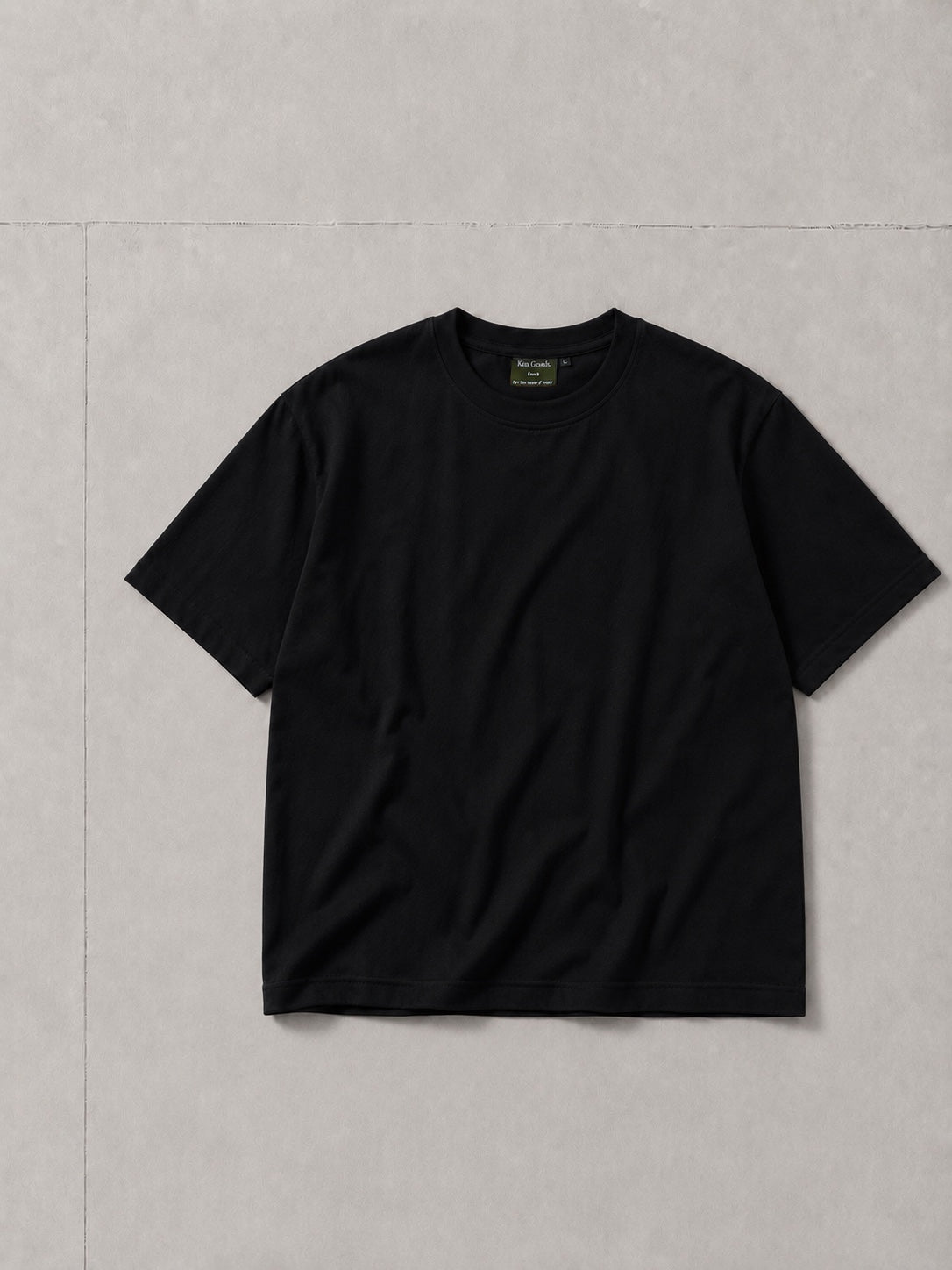 Box Tee - Black (Hemp)