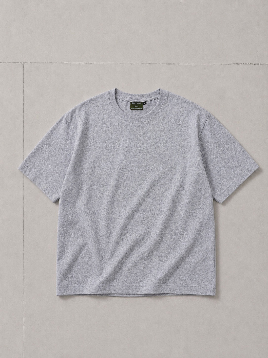 Box Tee - Grey (Hemp)