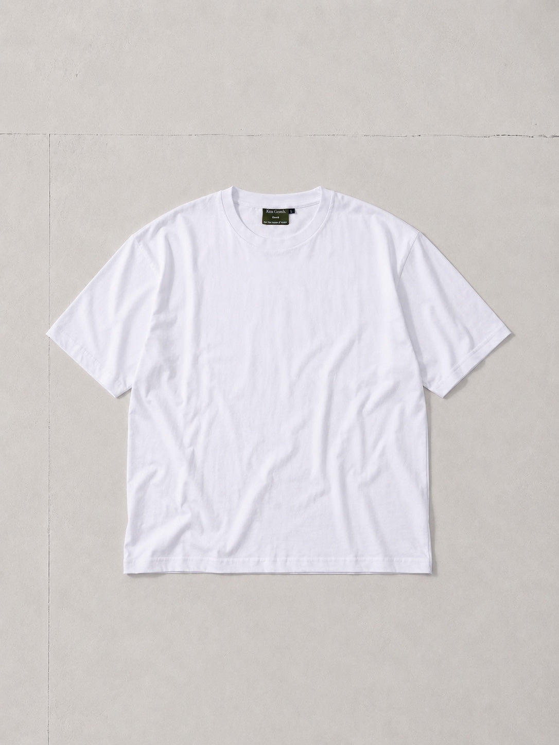 Box Tee - White (Hemp)