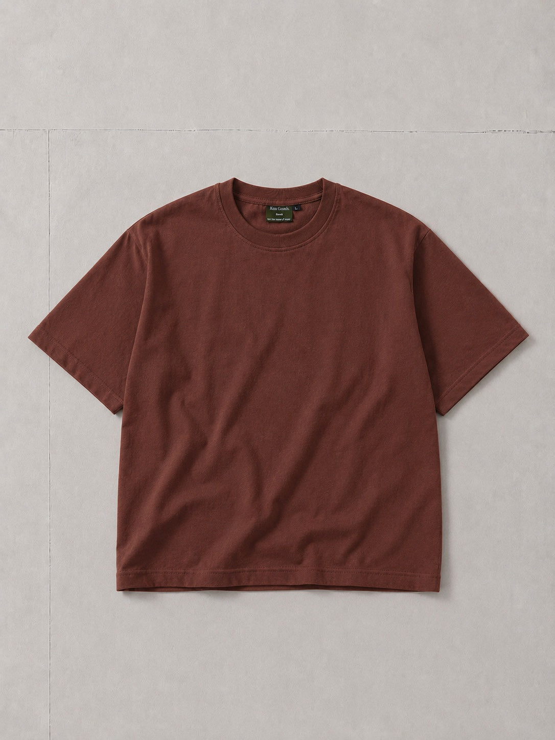 Box Tee - Chocolate (Hemp)