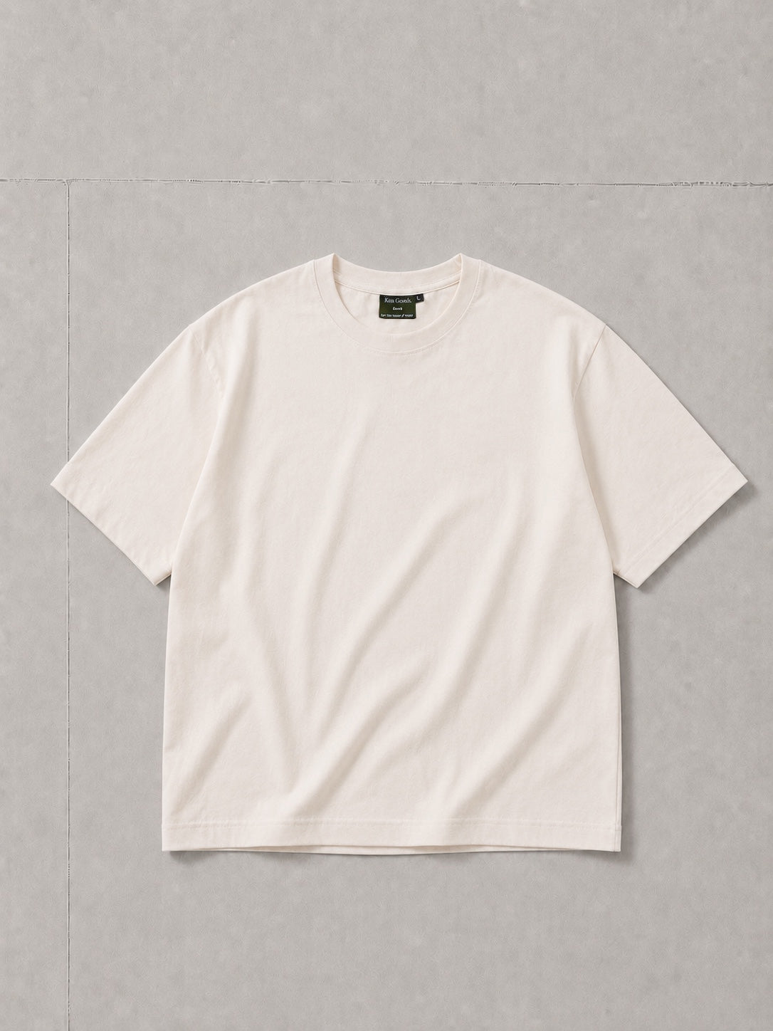 Box Tee - Off White (Hemp)