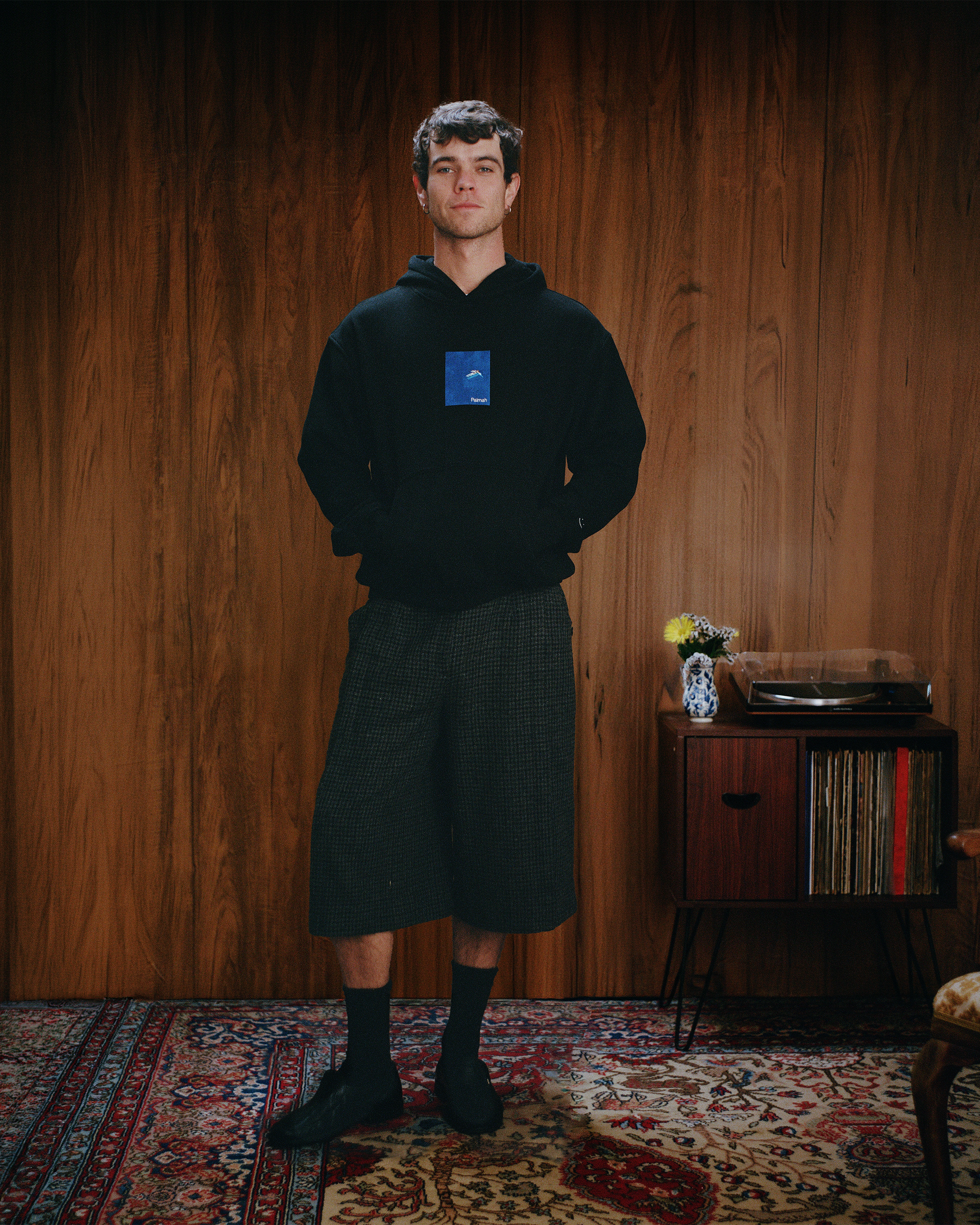 Floating Hoodie - Black (Hemp)