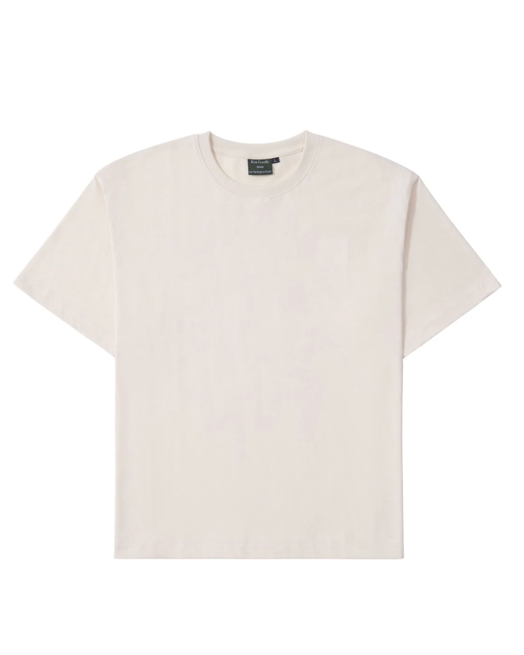 Box Tee - Off White (Hemp)